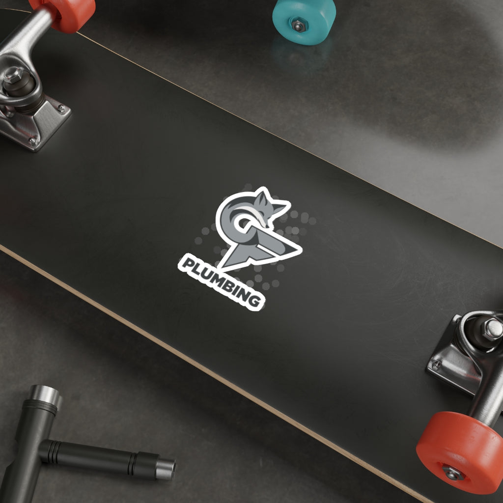 Cedar-Fox Plumbing Logo Die-Cut Sticker