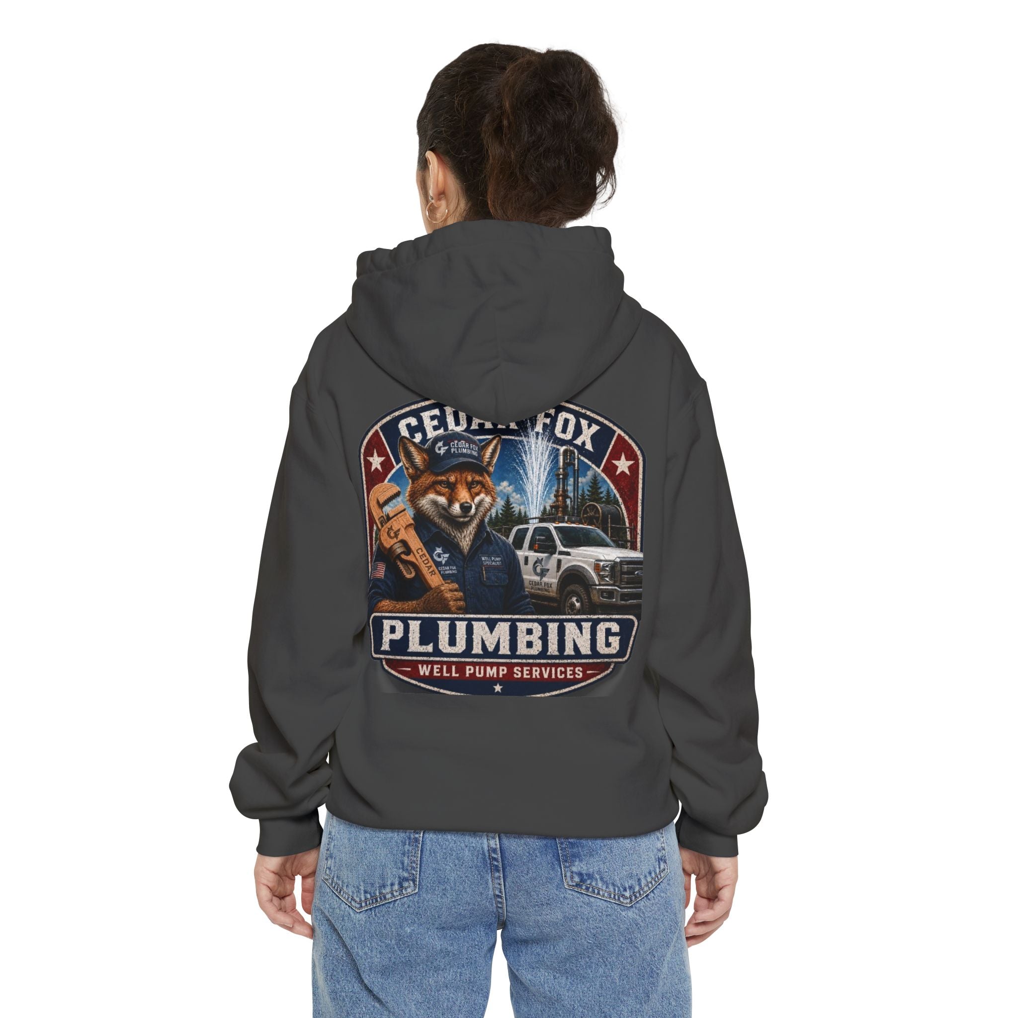 Cedar-Fox Well Pump Service Hoodie